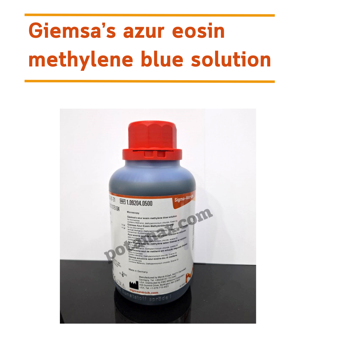 สีย้อม Giemsa’s azur eosin methylene blue solution